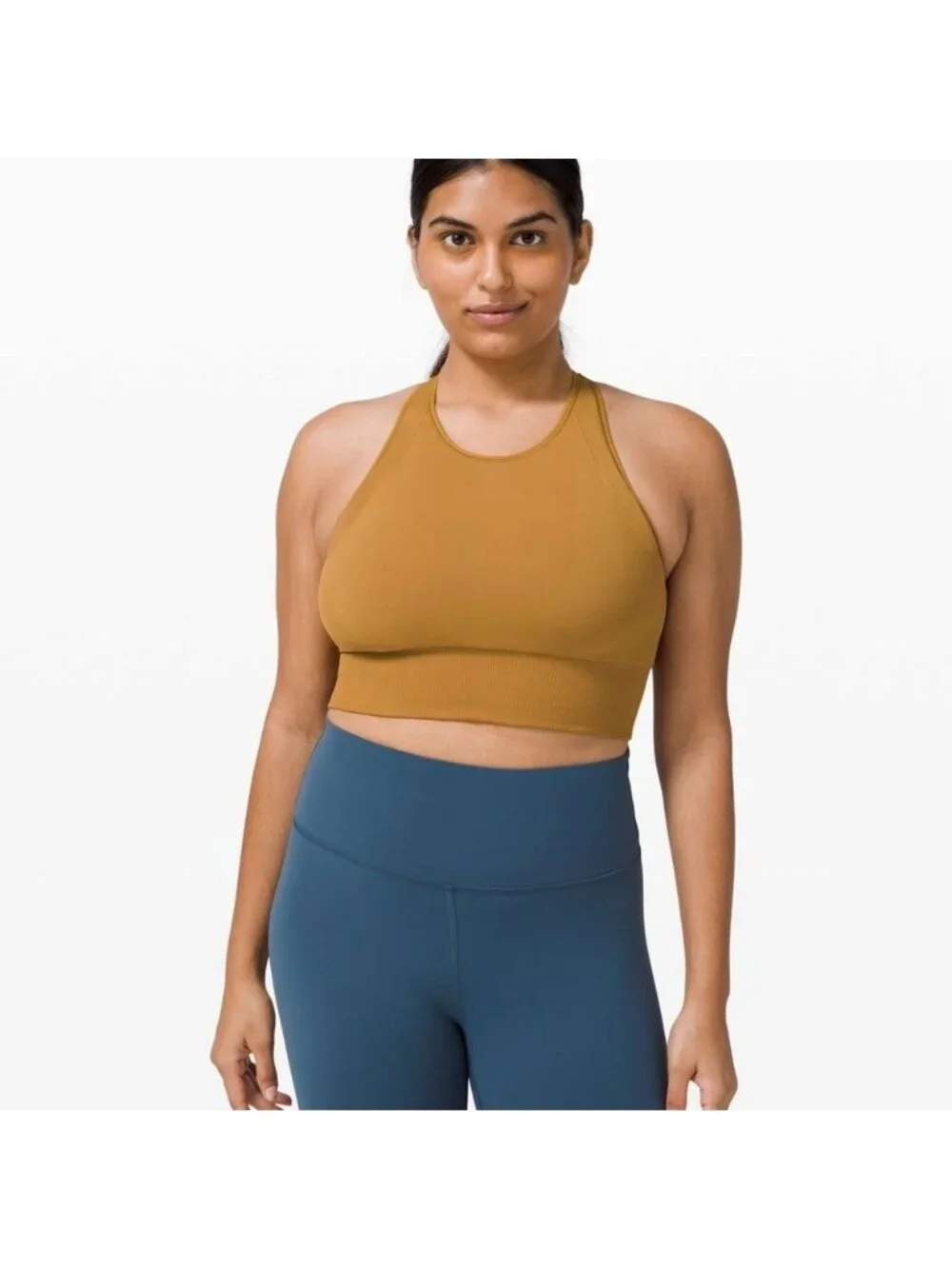 Lululemon Ebb to Train Bra *Medium Support, C/D Cup Spiced Bronze
